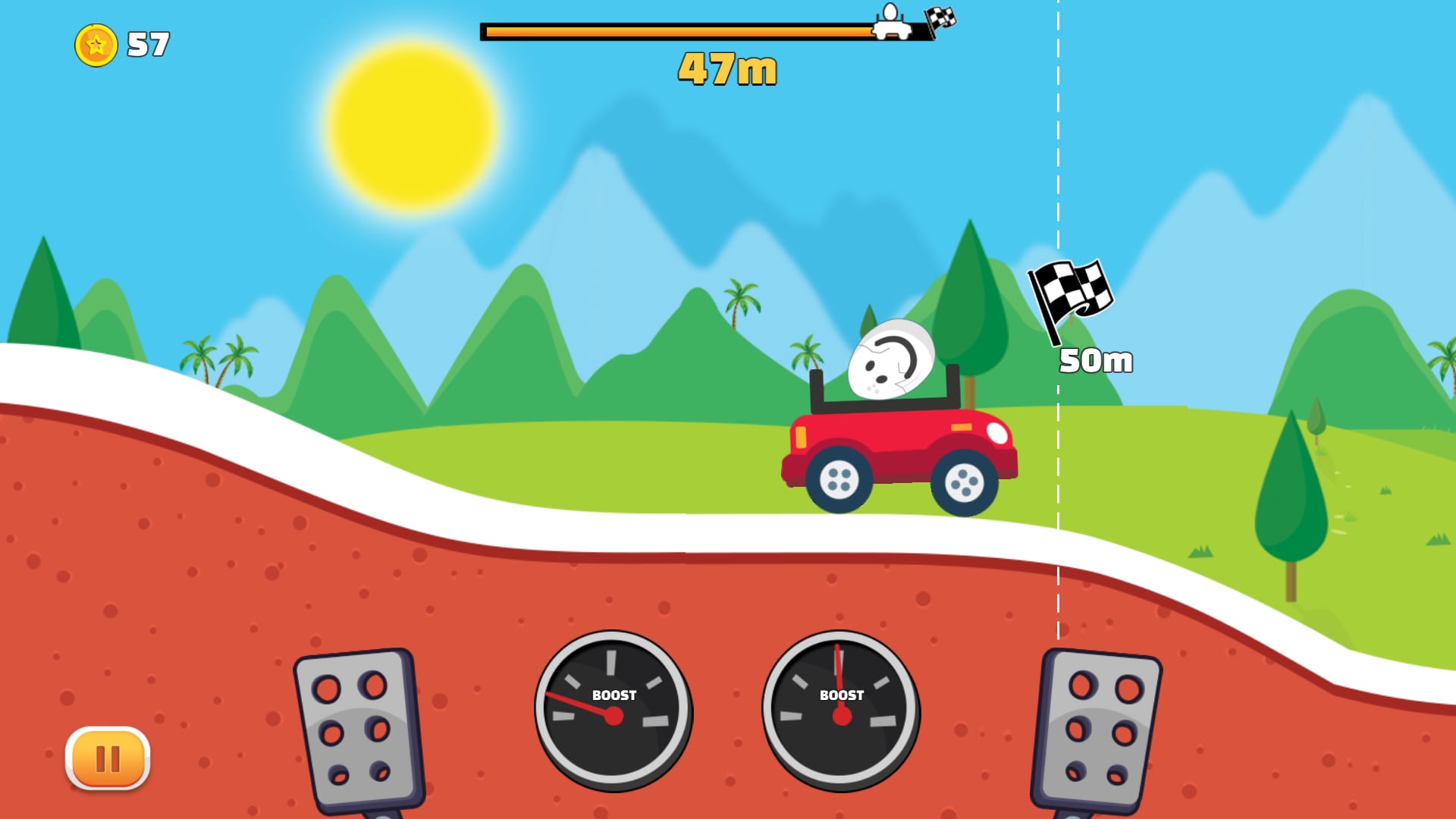 Screenshot 3 - gameplay of Eggy Car